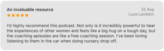 podcast testimonial 1