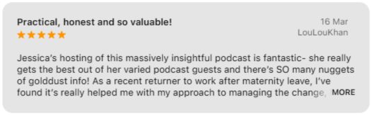 podcast testimonial 3